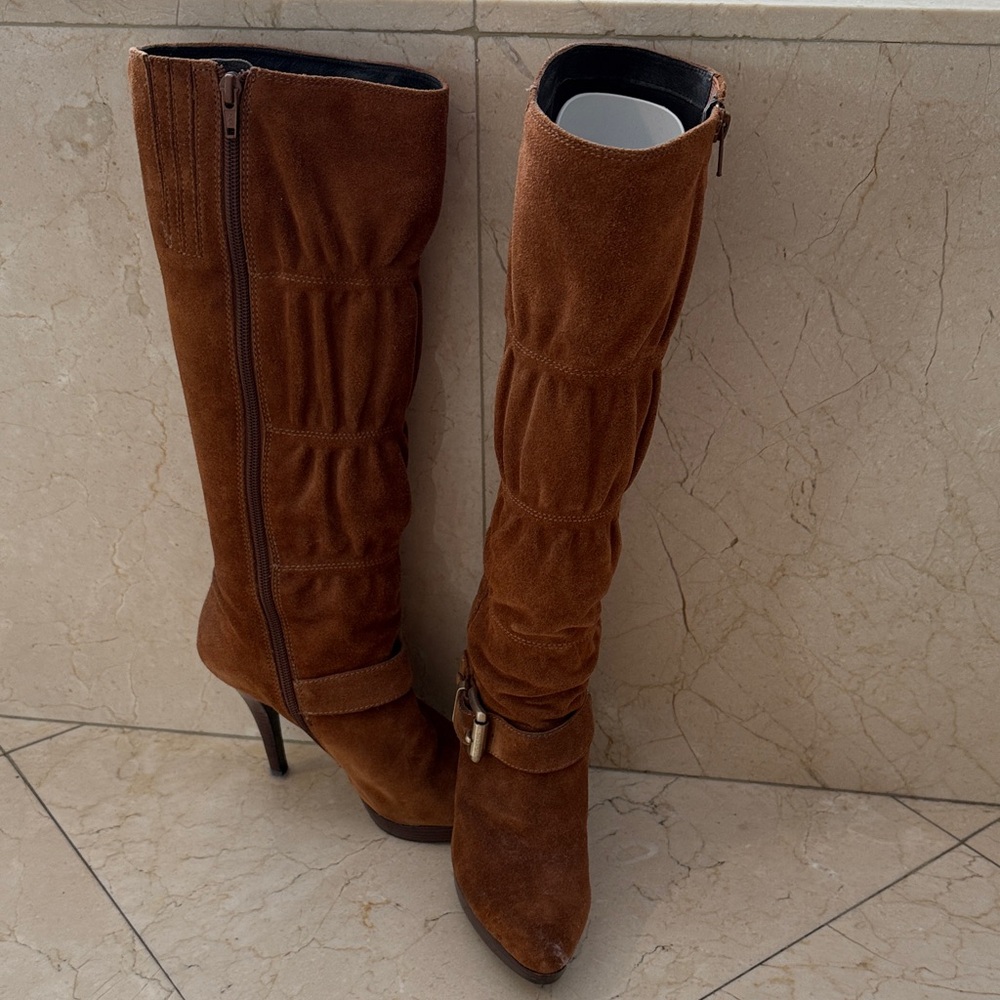 MICHAEL Michael Kors Chestnut Heeled Boots